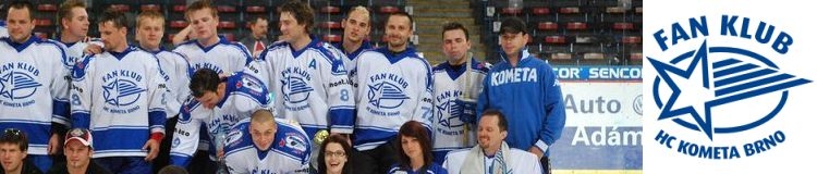 Hokejový tým Fan Klubu HC Kometa Brno